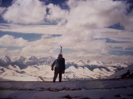 Souther Lemhi Range from Copper Mtn, photo by Rick Baugher