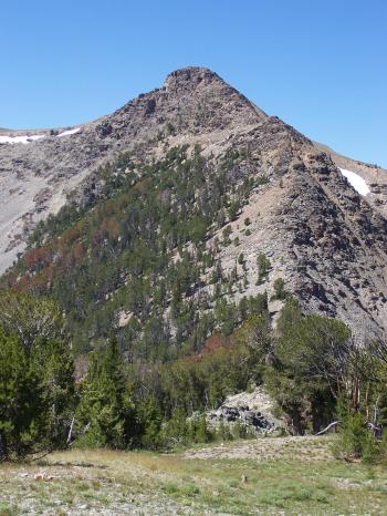 Fallshead Peak. Rick Baugher photo.