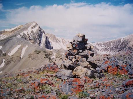 From the summit of Liberty Peak. Rick Baugher photo, 6/28/97