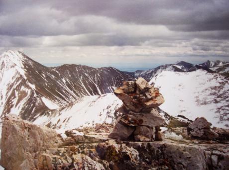 Nicholson summit. Rick Baugher photo.