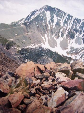 View SE from Steel Head. Rick Baugher photo.