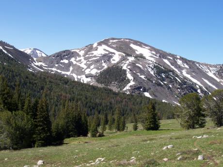 Park Fork Peak, photo by Rick Baugher