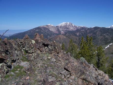 Summit of Redrock Peak, photo by Rick Baugher