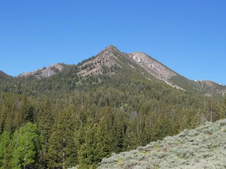Redrock Peak, photo by Rick Baugher