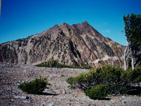 Left Wright Peak. Rick Baugher photo.