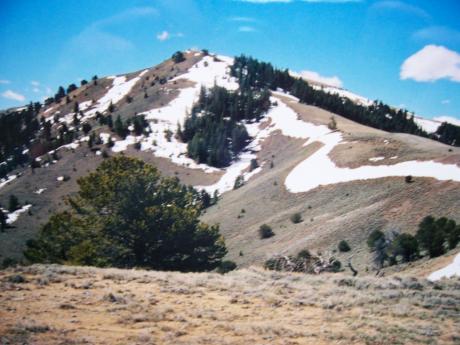 View S to Donkey 5 at el 9248', Rick Baughter photo.
