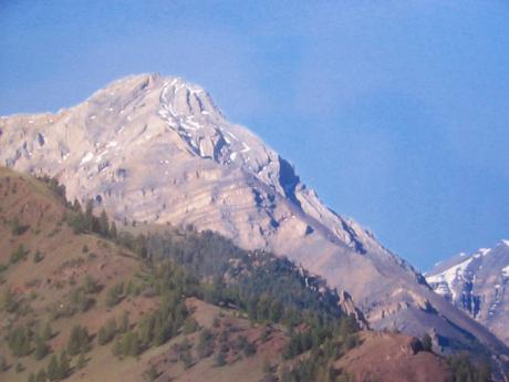 View S to Ferguson Peak. David Ferguson photo, 2005.