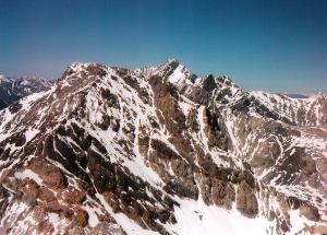 connecting ridge to Mt Idaho