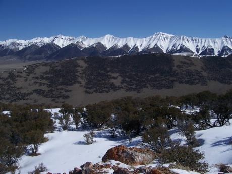 SW aspect of Pahsimeroi crest, photo by Rick Baugher