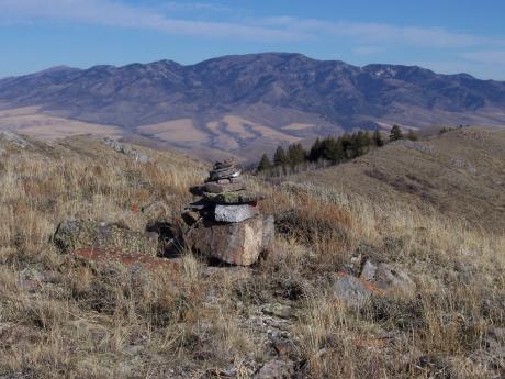 Summit of Morgan Jones, photo by Rick Baugher.