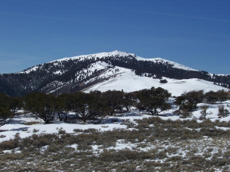 View SW to Anderson Peak, photo by Rick Baugher