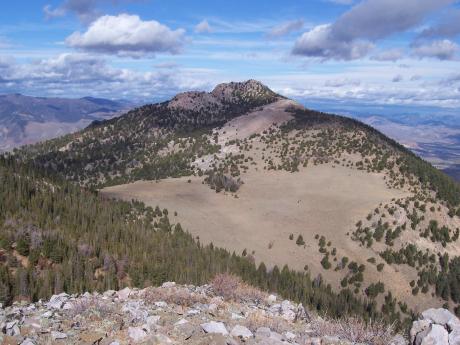 Lone Pine Peak, photo by Rick Baugher