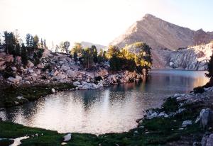 Peak 11,272 and Cove Lake